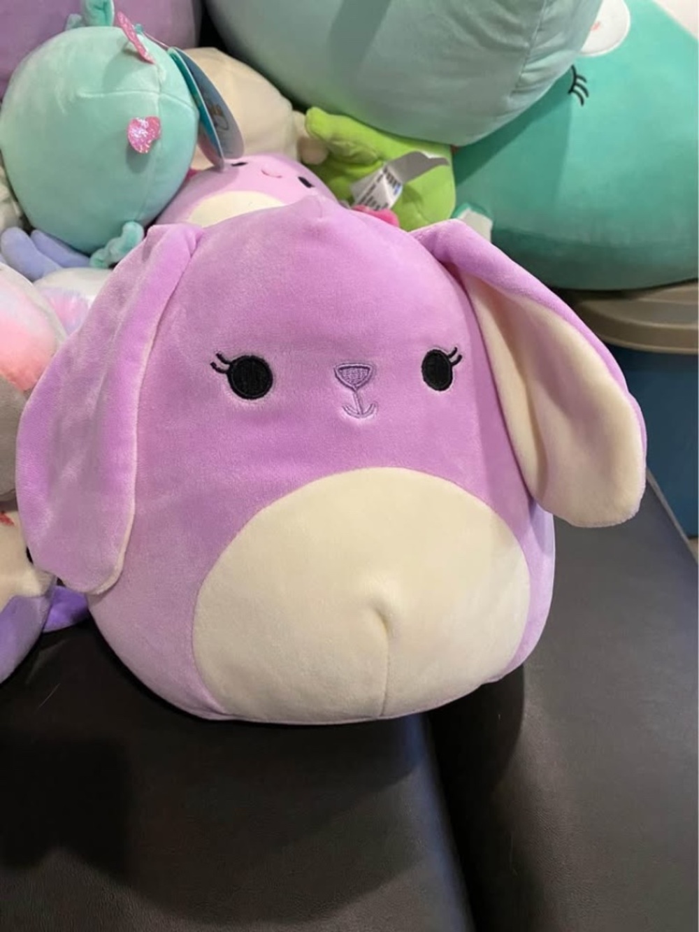 Squishmallows Bubbles 8” Bunny Purple (Open Eyes)